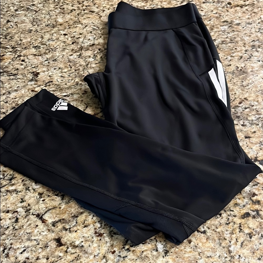 Adidas Black Sweatpants Comfortable Joggers